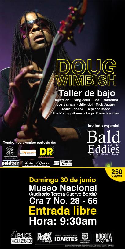 DOUG WIMBISH – Clase magistral de Bajo – ENTRADA LIBRE