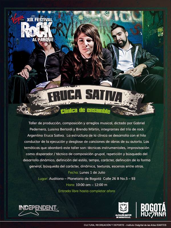 Clínica de Ensamble con ERUCA SATIVA (Argentina)