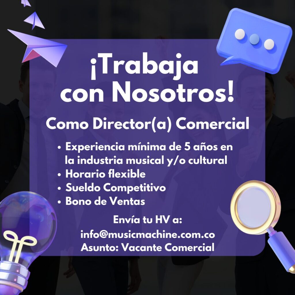 Vacante director comercial, Vacante directora comercial