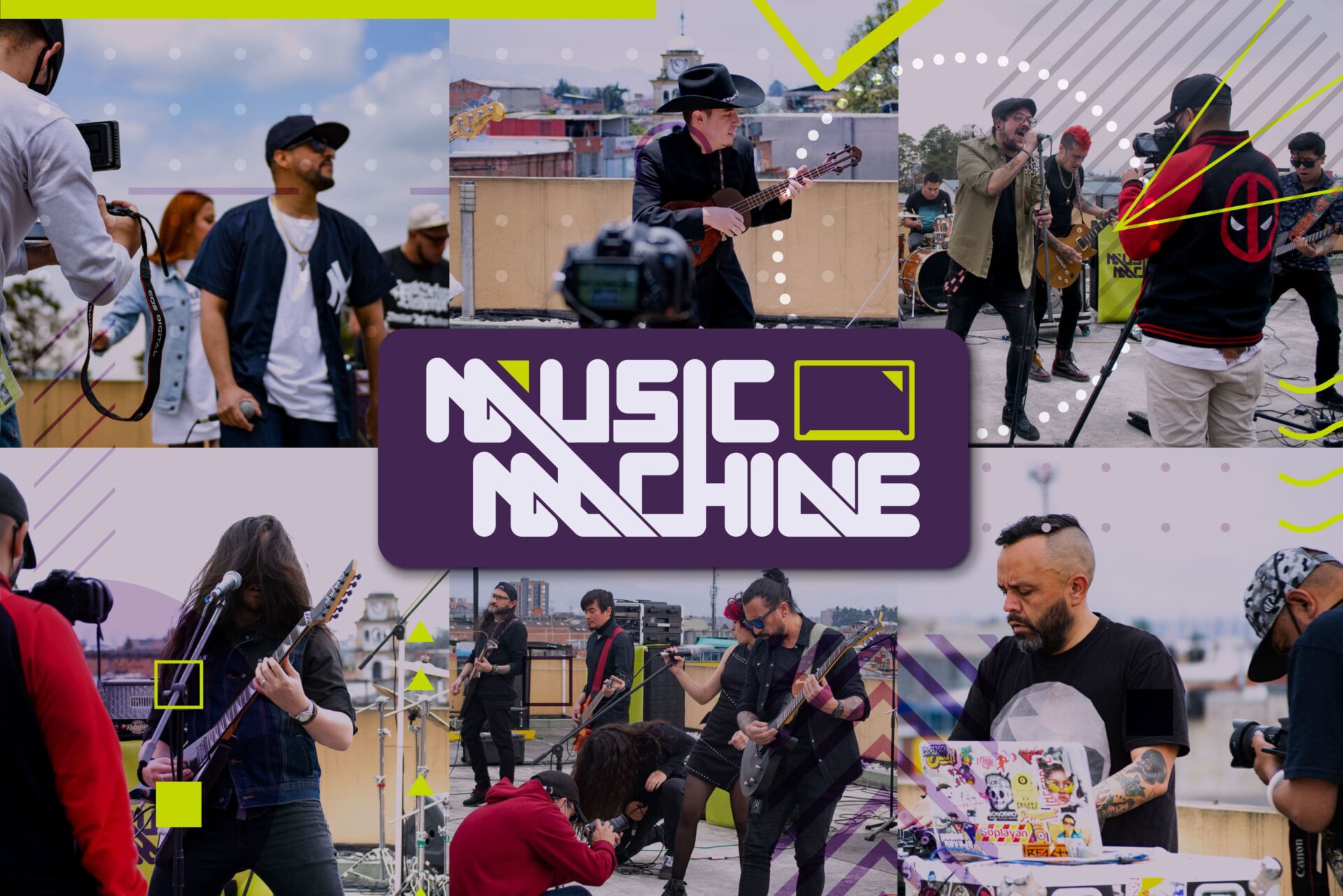 music machine sesiones