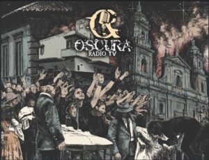 Portada del compilado Oscura radio tv volumen 4