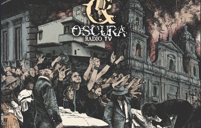 Portada del compilado Oscura radio tv volumen 4